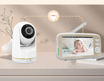 Wireless Baby Monitor with Two-Way Audio & Lullabies