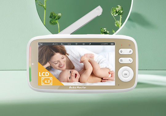 Factory Wireless Baby Monitor , Two-way Communication & Lullabies