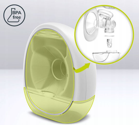 Lionelo Funcționează cu baterie Fără BPA Alb 150ml
