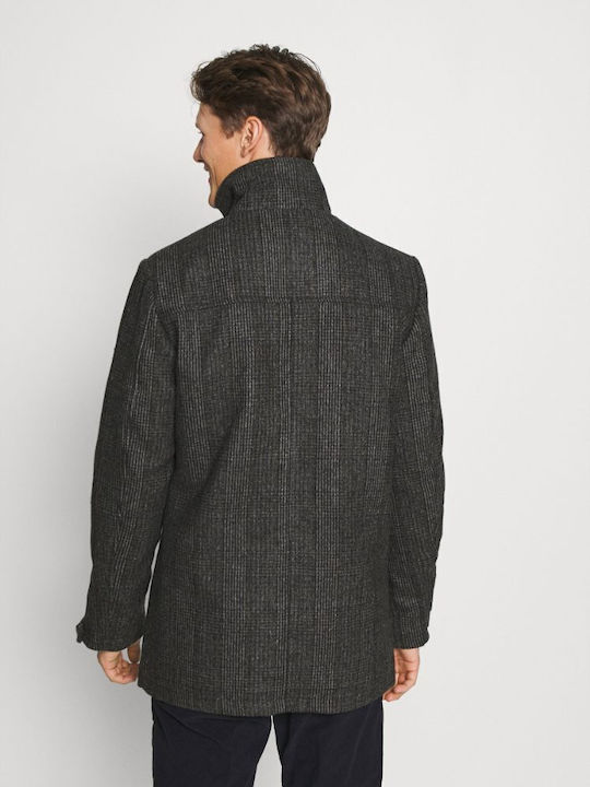 Indicode Men's Coat Gray