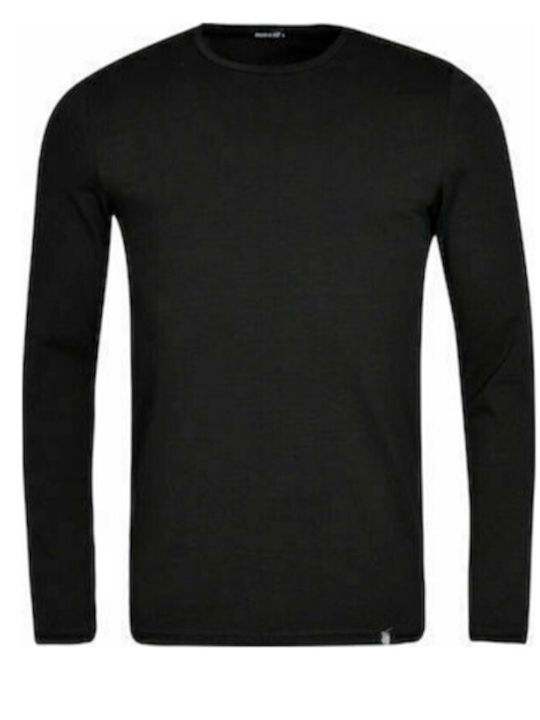 Paco & Co Men's Long Sleeve Blouse Black