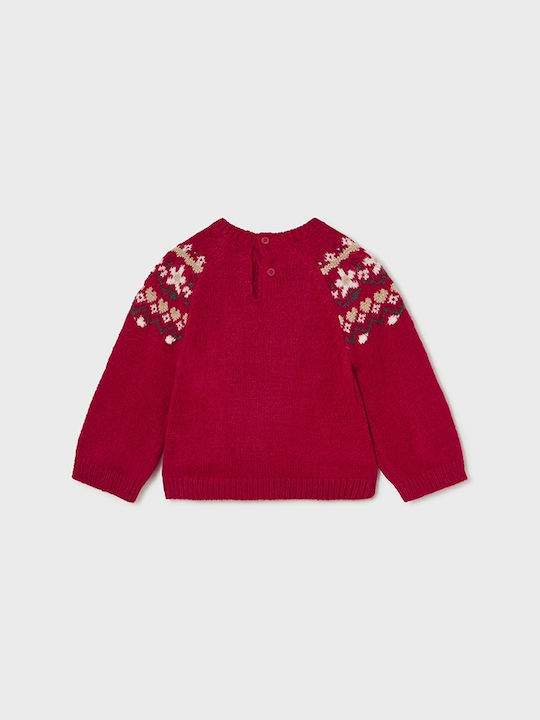 Mayoral Kids Sweater Long Sleeve Red