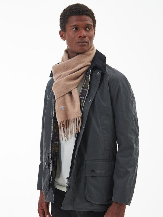 Plain Lambswool Wolle Beige