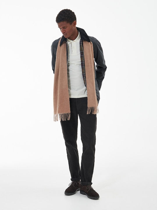 Plain Lambswool Wolle Beige