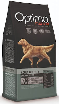 Optimanova Adult Obesity 2kg Dry Food Diet for Adult Dogs with Chicken and Rice