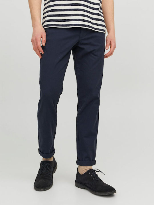 Marco Trousers Chino in Slim Fit Navy Blazer
