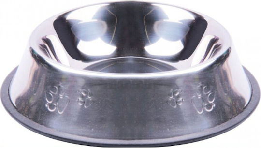 Nunbell Pet Stainless Steel Bowl Food & Water for Dog & Cat 18cm in Silver Color