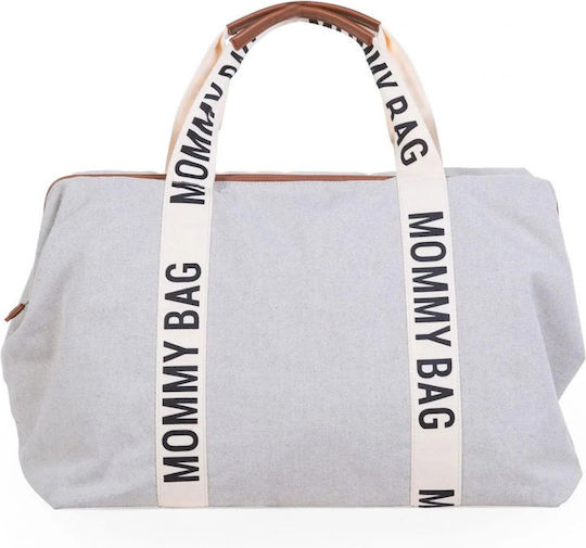 Childhome Shoulder/Hand Diaper Bag Off White 55x30x30cm.