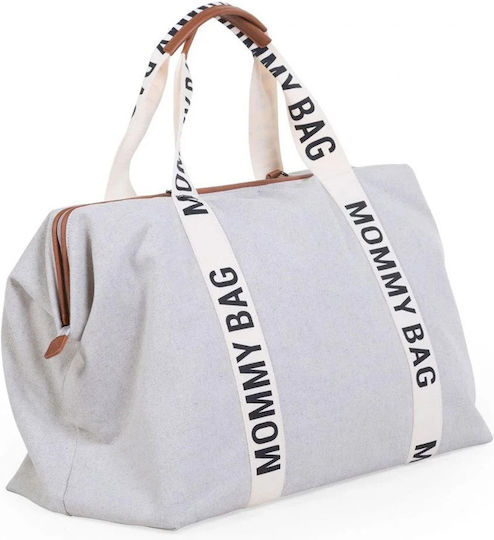 Childhome Shoulder/Hand Diaper Bag Off White 55x30x30cm.