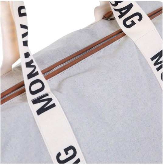 Childhome Shoulder/Hand Diaper Bag Off White 55x30x30cm.