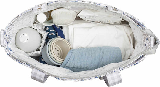 Pasito a Pasito Shoulder/Hand Diaper Bag Blue 34x10x30cm.