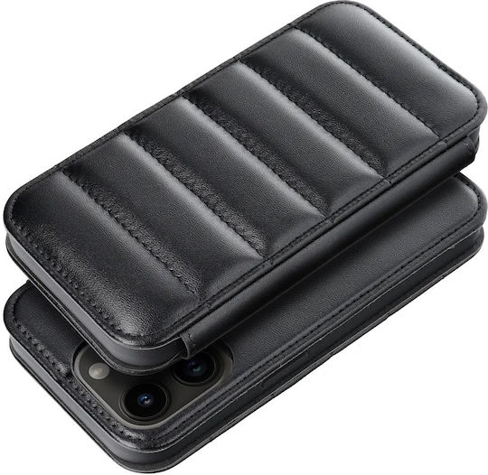 NetOne Back Cover Δερματίνης Μαγνητικό Μαύρο (iPhone 14 Pro)