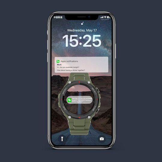 NO.1 DT5 Smartwatch (Transparent)