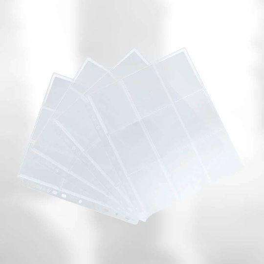 Gamegenic Kartenseiten 9-Fächer Standardgröße 10Stück Transparente