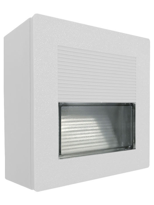 Arapidis Wall-Mounted Outdoor Ceiling Light G9 IP65 13.5x13.5x4.6εκ.