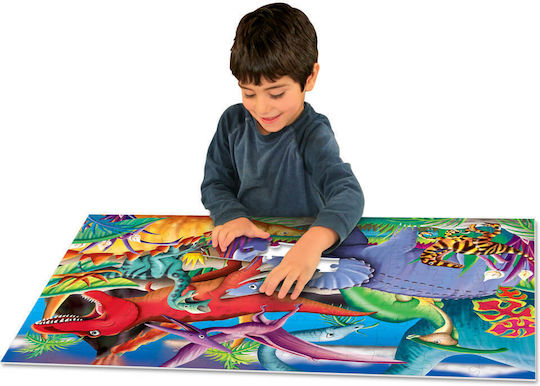Puzzle pentru Copii Dinozauri pentru 3+ ani+ Ani 100buc The Learning Journey