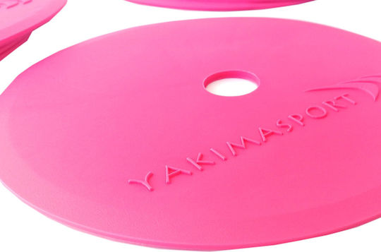 Yakimasport Sport Flat Fields Тренировъчни Чинийки 10 Бр В Розов Цвят