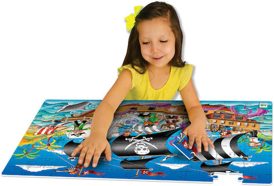 Puzzle pentru Copii Corabie Pirat pentru 3+ ani+ Ani 100buc The Learning Journey