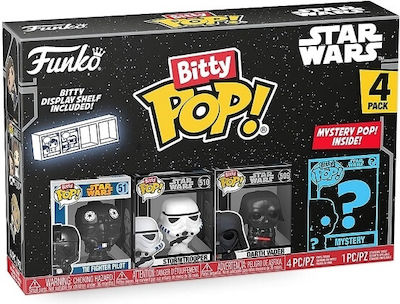 Funko Bitty Pop! Filme: Krieg der Sterne - Darth Vader, Tie-Fighter Pilot, Stormtrooper, & Mystery Chase