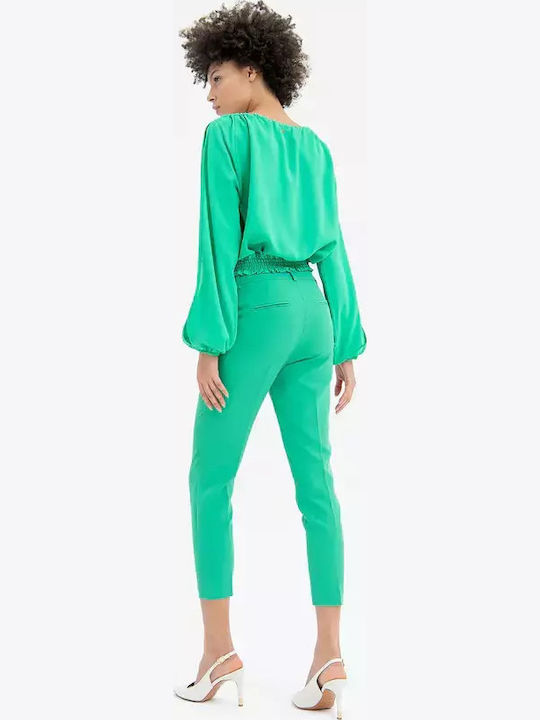 Femei Din material textil Pantaloni Verde