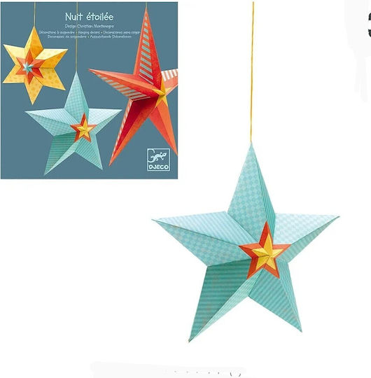 Djeco Παιχνίδι Κατασκευών Χάρτινο 3D Stars