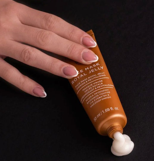 Apivita Face Mask lăptișor de matcă Mască Faciala pentru Tonifiere / Revitalizare 50ml