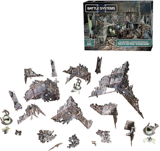 Battle Systems Ruined Catacombs Modellfigur mit Kleber und Farben