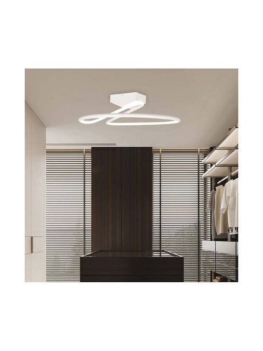 V-TAC Ceiling Mount Light 25cm White with Integrated LED