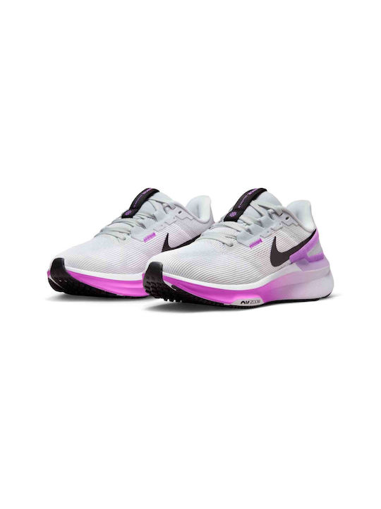 Air Zoom Structure 25 Γυναικεία Αθλητικά Παπούτσια Running Γκρι