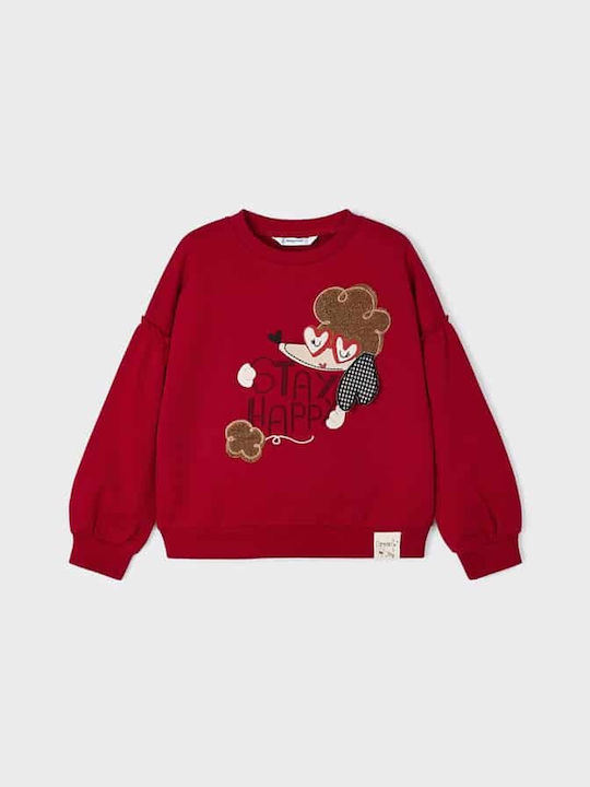 Mayoral Kids Sweater Long Sleeve Red