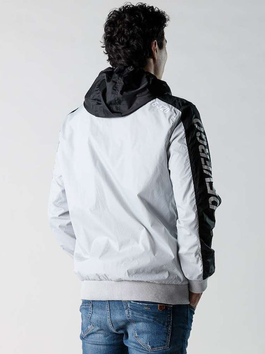 Jacke Bomber Winddicht Grey / Black