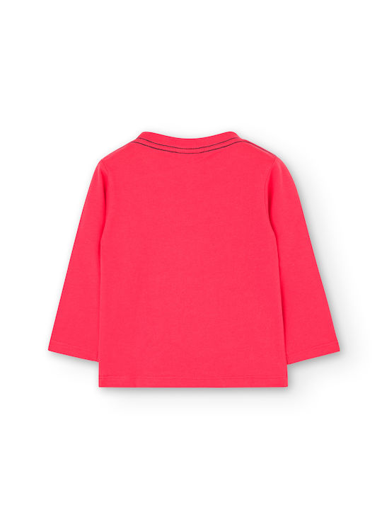 Boboli Kids Blouse Long Sleeve Red