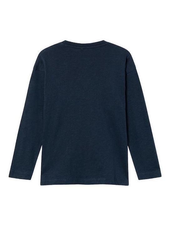 Name It Kids Blouse Long Sleeve Navy Blue