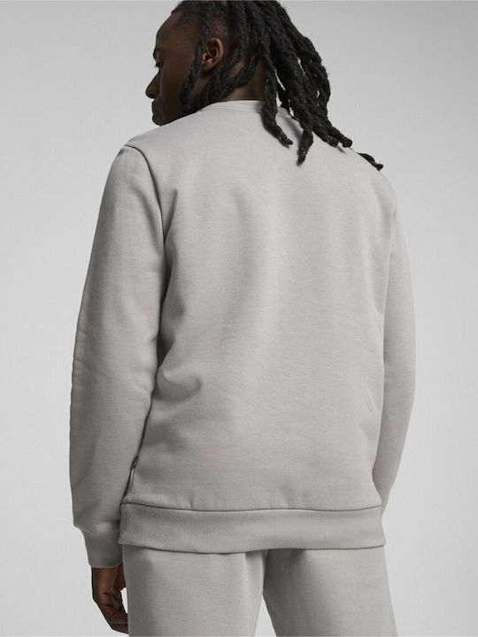 PUMA Men's Sweatshirt Gray PUMA Men's Sweatshirt Gray