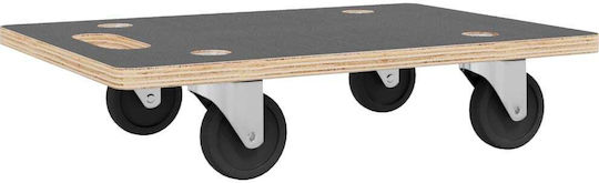 vidaXL Mobile Basis for Load Weight up to 250kg in Gray Color