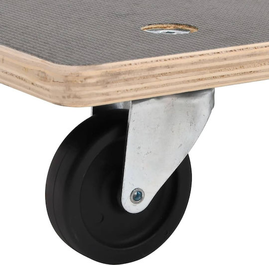 vidaXL Mobile Basis for Load Weight up to 250kg in Gray Color