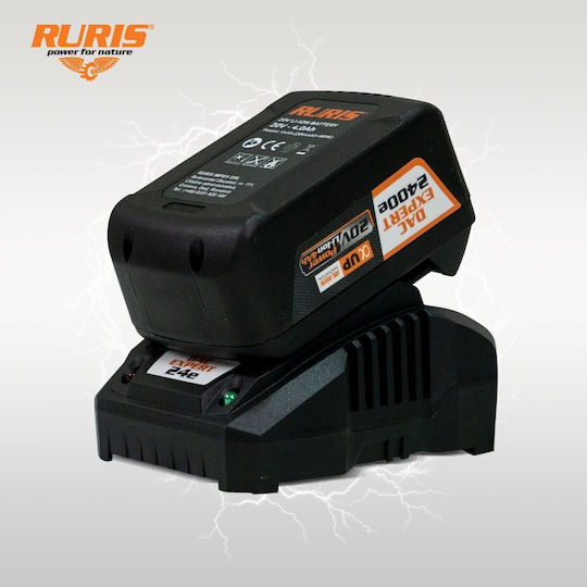 Ruris Battery Set Capacity 4Ah 20V with Charger