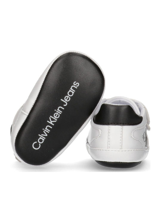 Calvin Klein Adidași pentru bebeluși Albe