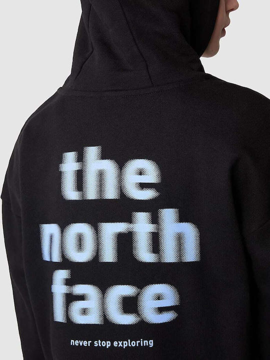 Kids Sweatshirt with Hood Black