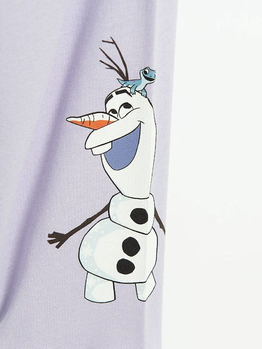 Cool Club Pijama pentru copii De iarnă Lila