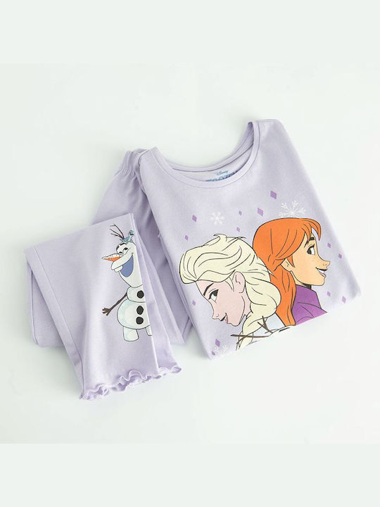 Cool Club Pijama pentru copii De iarnă Lila