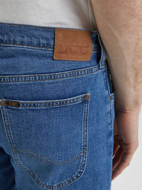 Luke Ανδρικό Παντελόνι Τζιν με Slim Tapered Εφαρμογή Μπλε