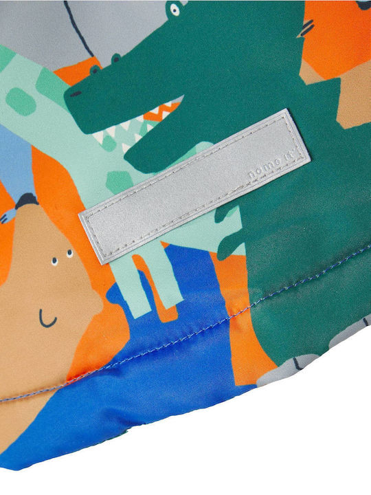 Kids' Casual Jacket Short with Hood Multicolour