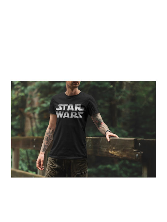 Softworld T-shirt Star Wars σε Μαύρο χρώμα