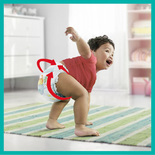 Pampers Πάνες Βρακάκι 360° No. 5 για 12-17kg 56τμχ