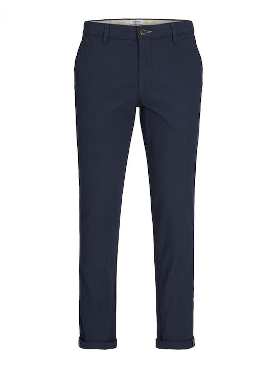 Marco Trousers Chino in Slim Fit Navy Blazer