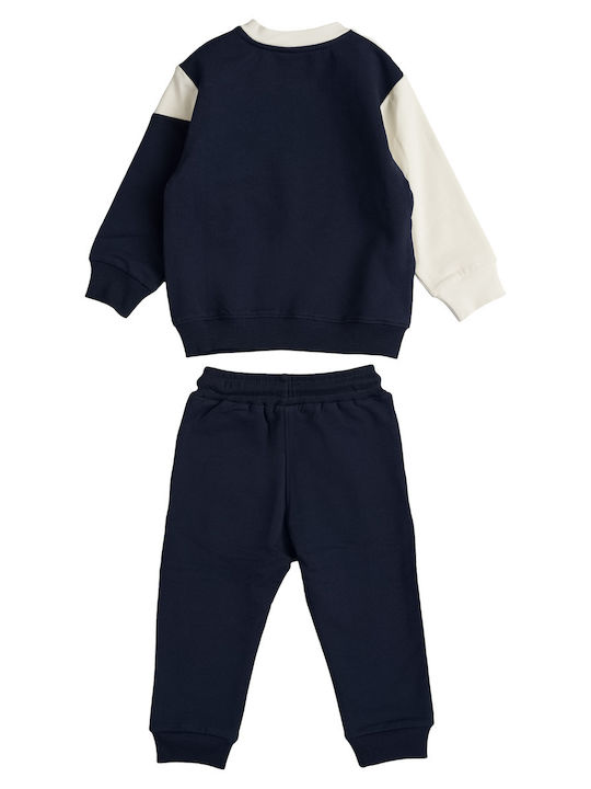 Sprint Kids Sweatpants Set Navy Blue 2pcs