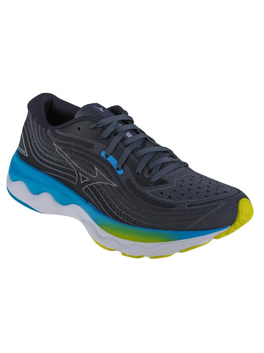 Mizuno Wave Skyrise 4 Bărbați Pantofi sport Alergare Gri