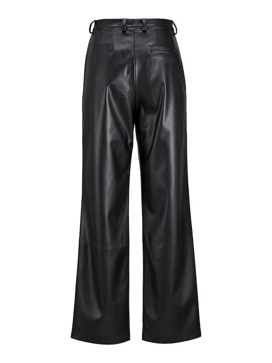 Damen Stoff Hose Schwarz