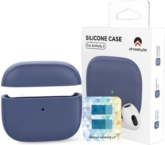 AHAstyle PT177 Silicone Case Navy Blue for Apple AirPods 3